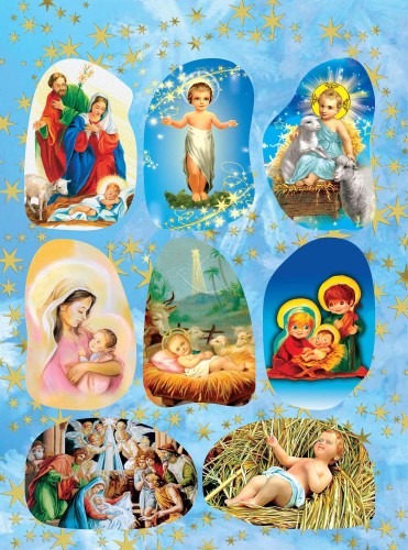 Naklejki na Boże Narodzenie