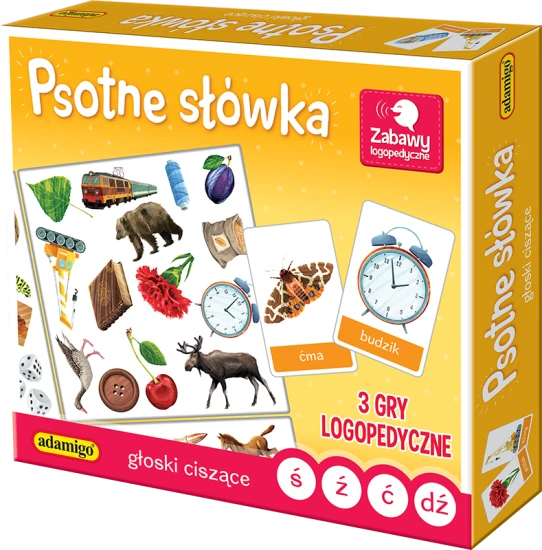 Psotne słówka - głoski ciszące