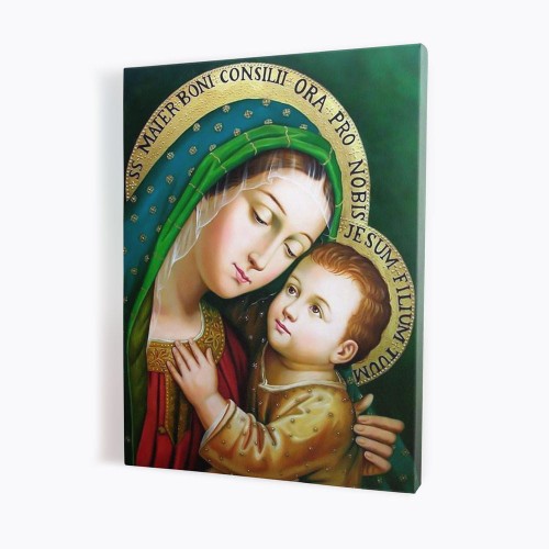 Obraz wykonany na płótnie - M.B z dzieciątkiem