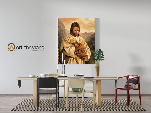 Obraz wykonany na płótnie - Dobry Pasterz