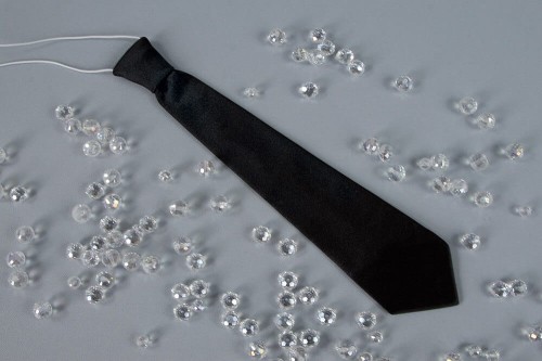 Krawat chłopięcy (czarny)