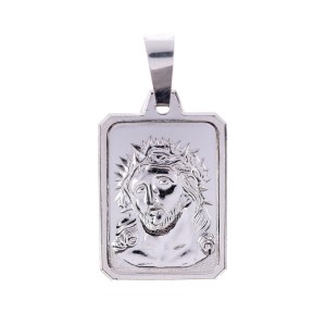 Medalik srebrny - JEZUS z cierniem , próba 925, 4,5g