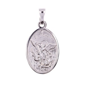 Medalik srebrny - st. Michael, próba 925, 2,0g