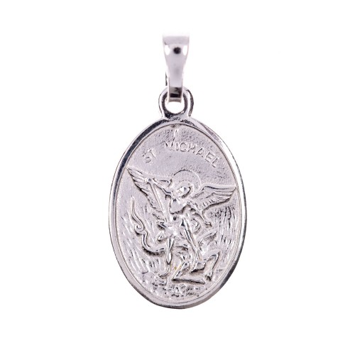 Medalik srebrny - st. Michael, próba 925