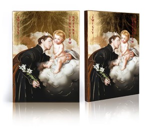 Ikona Święty Stanisław Kostka z certyfikatem 