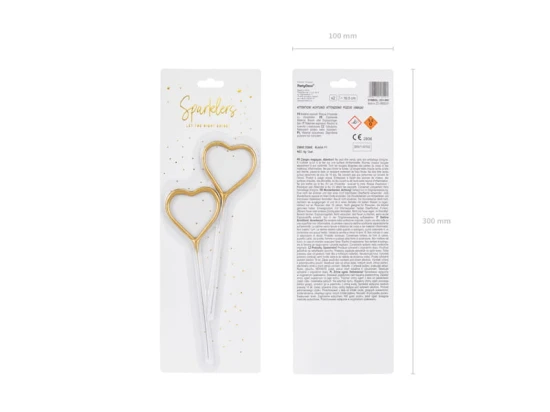 Zimne ognie - SERCA - 2 sztuki, 16 cm