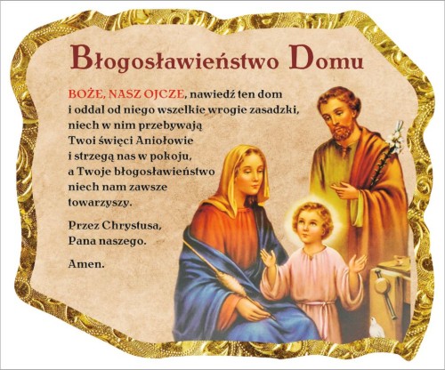 MAGNES - Błogosławieństwo Domu 11x9cm