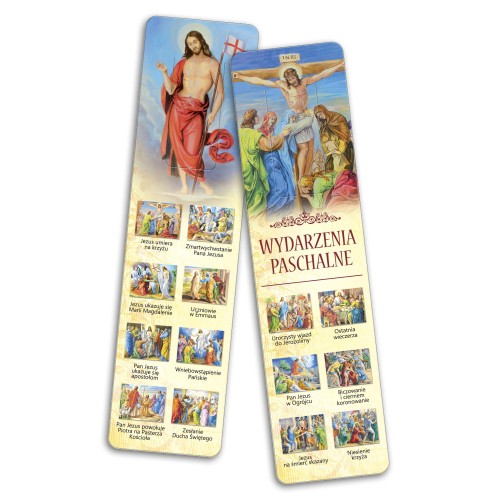 Zakładka do książki -Wydarzenia Paschalne