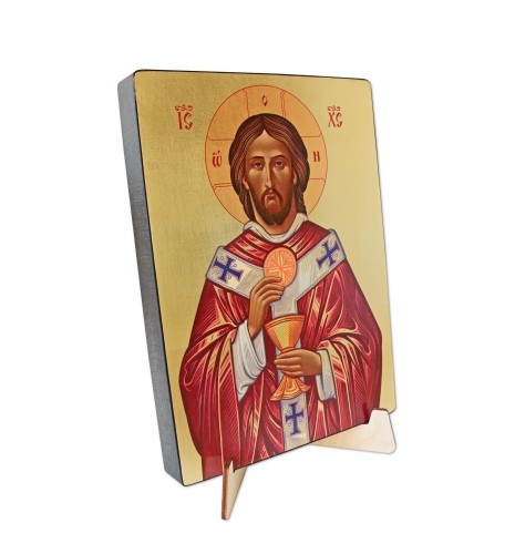 Podstawka pod ikonę z drewna