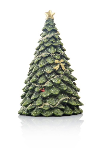 Figurka - choinka - Święty Mikołaj