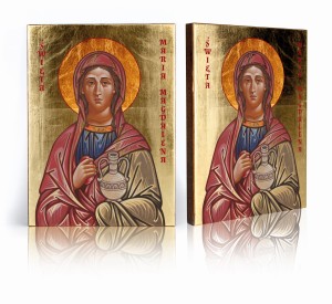 Ikona Święta Maria Magdalena - 17x23cm 