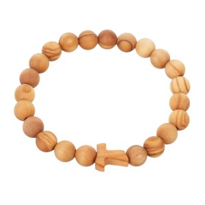 Bransoletka z drzewa oliwnego – symbol pokoju i modlitwy