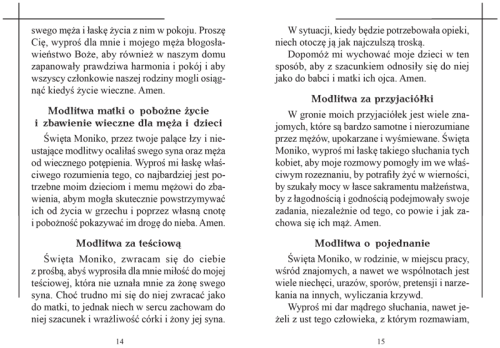 MÓDLMY SIĘ DO ŚW. MONIKI