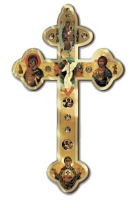 Krzyż ORTHODOX trójlistny