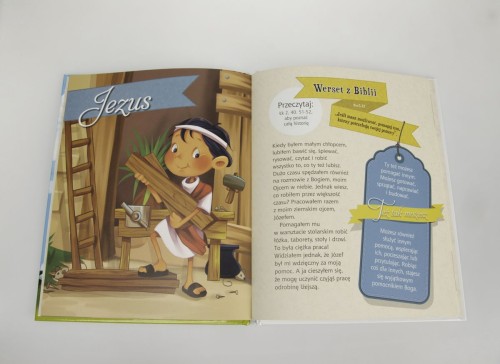 Mali bohaterowie Biblii Pracuj nad swoim charakterem razem z dziećmi z opowieści biblijnych