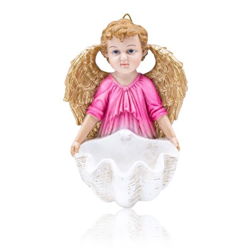 Kropielnica - ANIOŁ STRÓŻ z żywicy - 14cm