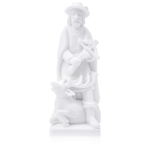 Figurka - Św. Hubert - Alabaster
