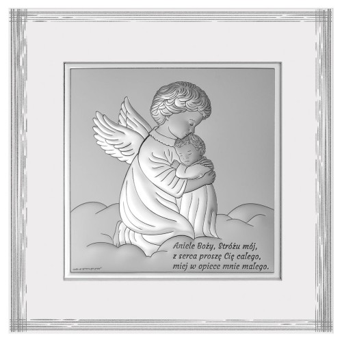 Obrazek srebrny - ...mniej w opiece mnie całego