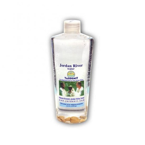 Święcona woda z rzeki Jordan, Betlejem ziemiami- 250 ml
