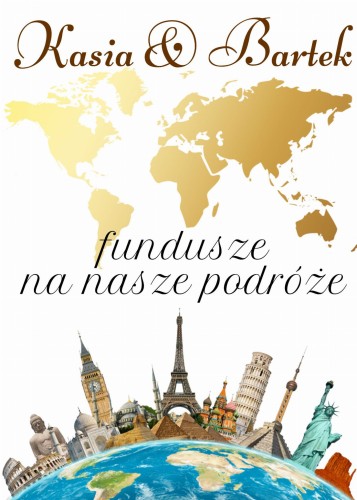 Drewniana skarbonka NA MARZENIA - Pamiątka & Upominek