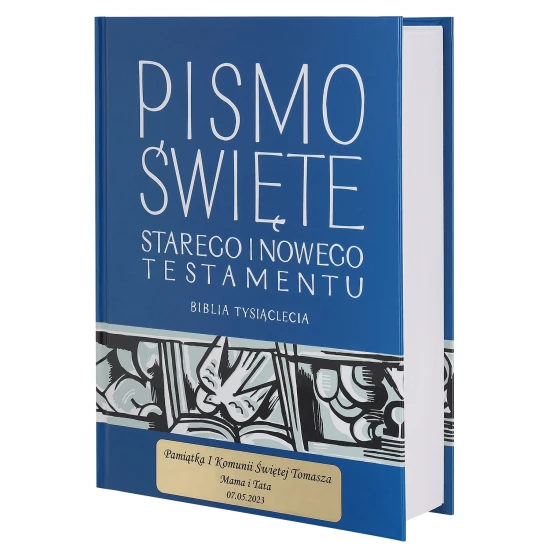 Pismo Święte. Starego i Nowego Testamentu - PALLOTTINUM z grawerem