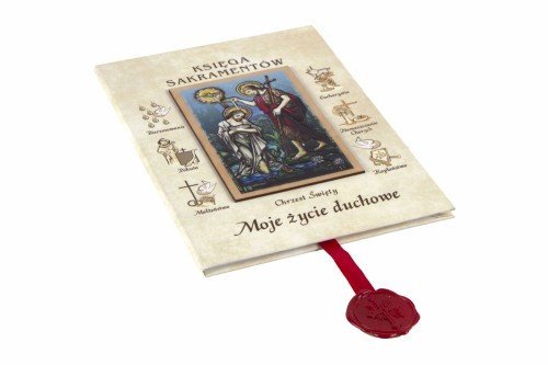 Księga Sakramentów - pamiątka przyjęcia sakramentów