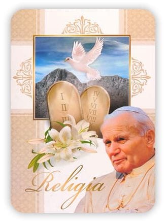 MODEL 4 - Zeszyt do religii z modlitwą - 60 kartek RELIGIA