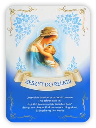 MODEL 5 zeszyt do religii z modlitwą - 60 kartek RELIGIA