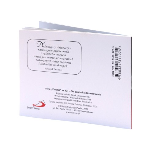 Na pamiątkę Bierzmowania. Perełka