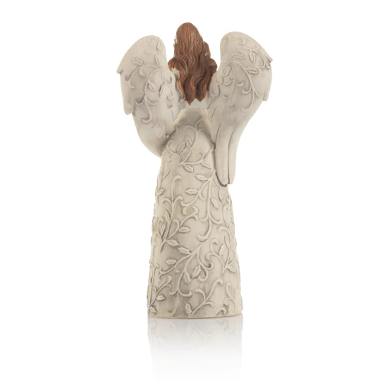 Anioł - świecący - Bianco - 16cm