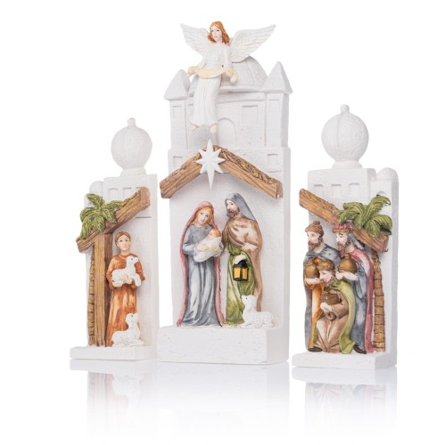 Szopka bożonarodzeniowa - świecąca