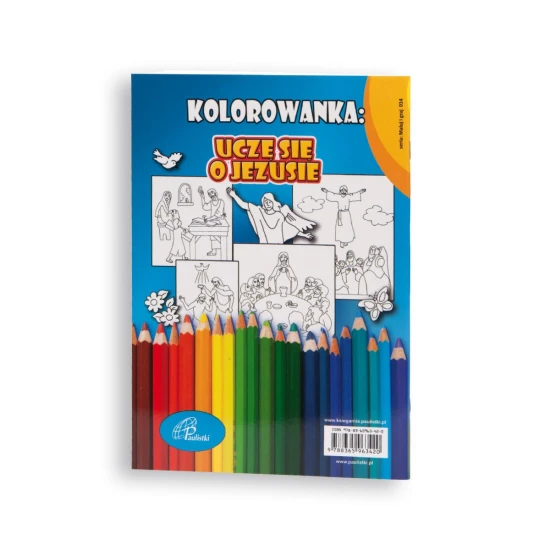 Uczę się o Jezusie Kolorowanka z zabawami