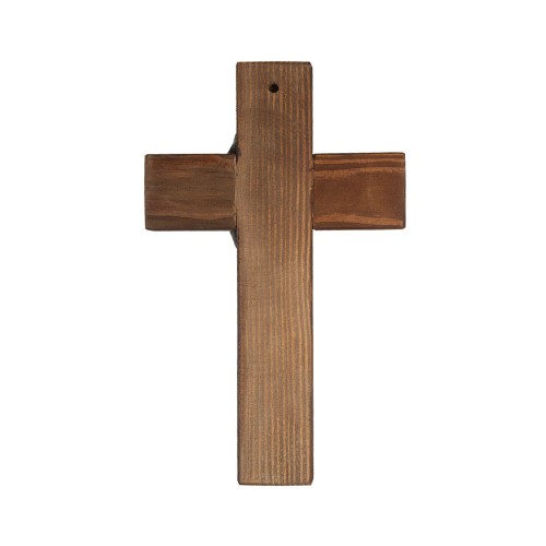 Krzyż drewniano - gipsowy - 33cm