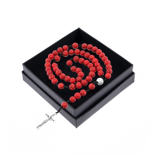 Różaniec z kamieni ozdobnych - KORALIN