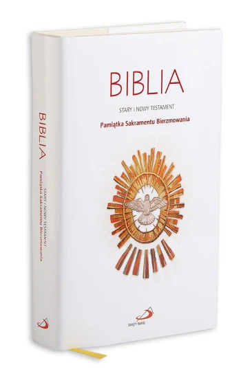 Pamiątka Sakramentu Bierzmowania - Biblia prezent