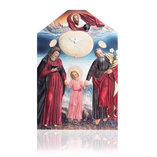 Płaskorzeźba - Święta Rodzina Kaliska