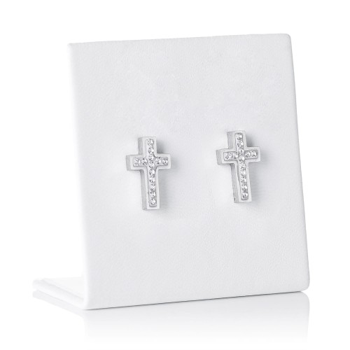 Kolczyki - krzyżyki - Stainless Steel