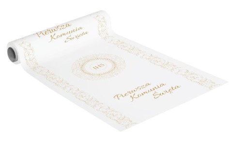 Ozdobny bieżnik komunijny - 41cm x 5m