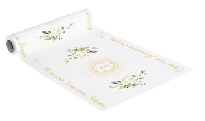 Ozdobny bieżnik komunijny - 41cm x 5m - dekoracja