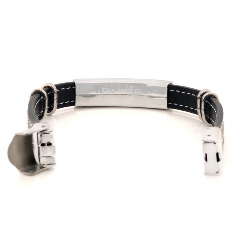 Stylowa bransoleta - eko skórka w pudełeczku