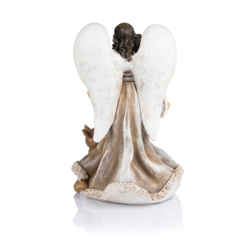 Anioł - lis - Decorato - 34cm