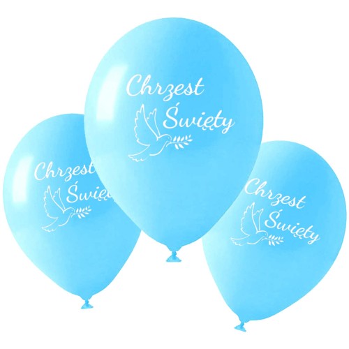 Balon dekoracyjny CHRZEST ŚWIĘTY - 30 cm