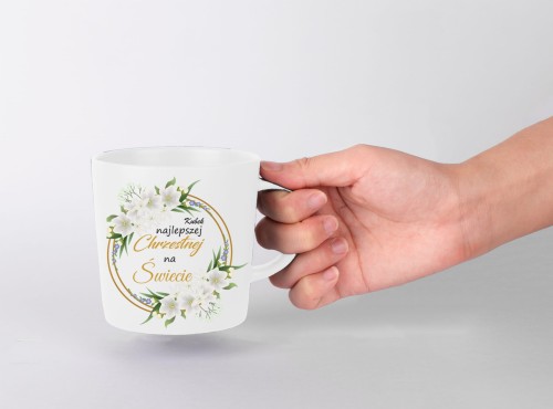 Kubek Najlepsza Chrzestna - pamiątka podziękowanie