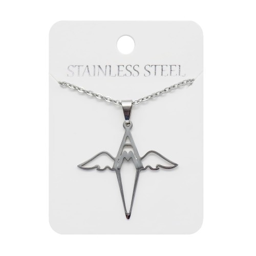 Naszyjnik - św. Michał Archanioł - Stainless Steel