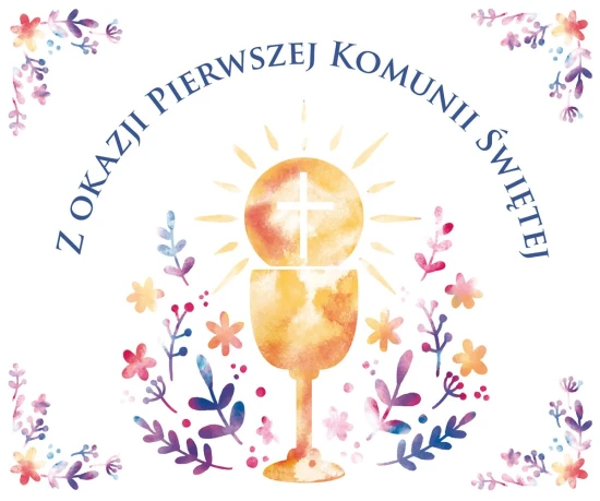 Z okazji Pierwszej Komunii Świętej. Perełka