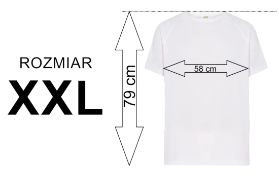 rozmiar XXL Koszulka z nadrukiem religijnym