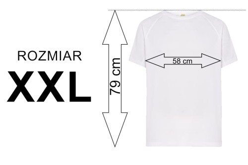rozmiar XXL Koszulka z nadrukiem religijnym