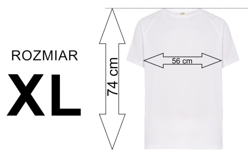 rozmiar XL Koszulka z nadrukiem religijnym
