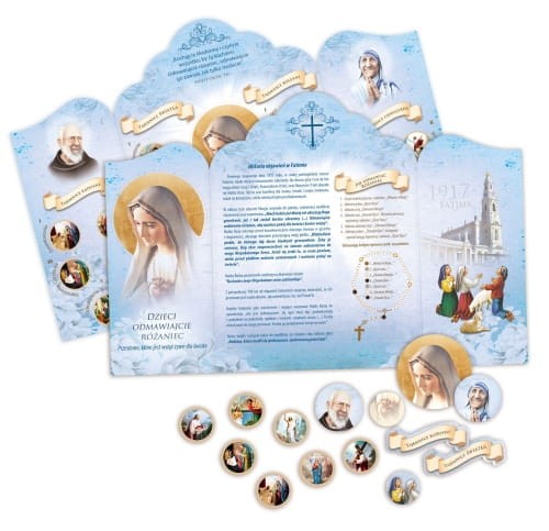 Kontrolki różańcowe z naklejkami