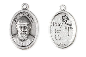 MEDALIK Święty Charbel - 2,2cm